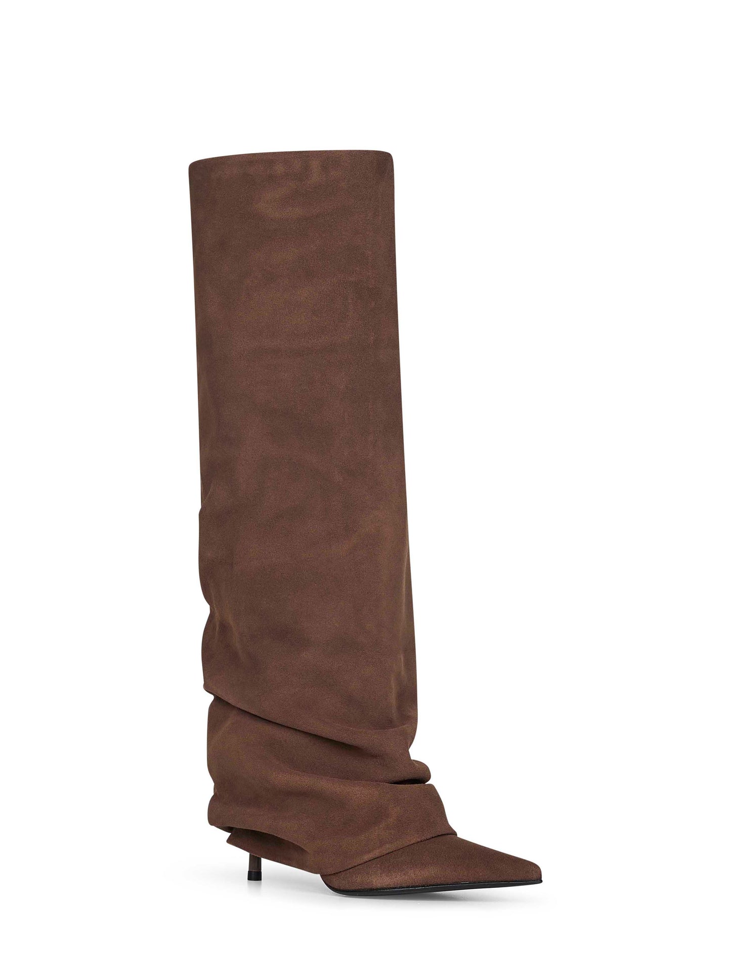 Wall grey suede Andy 80 mm boots