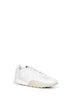 White nappa and suede MS Rise sneakers