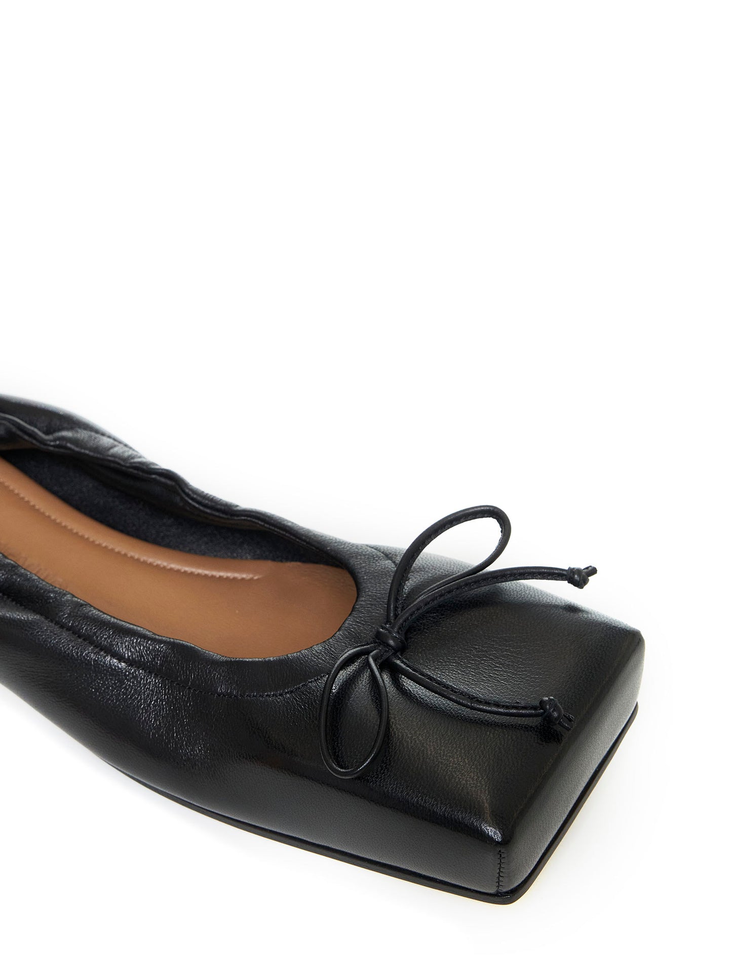 Les Ballerines Ballet in pelle