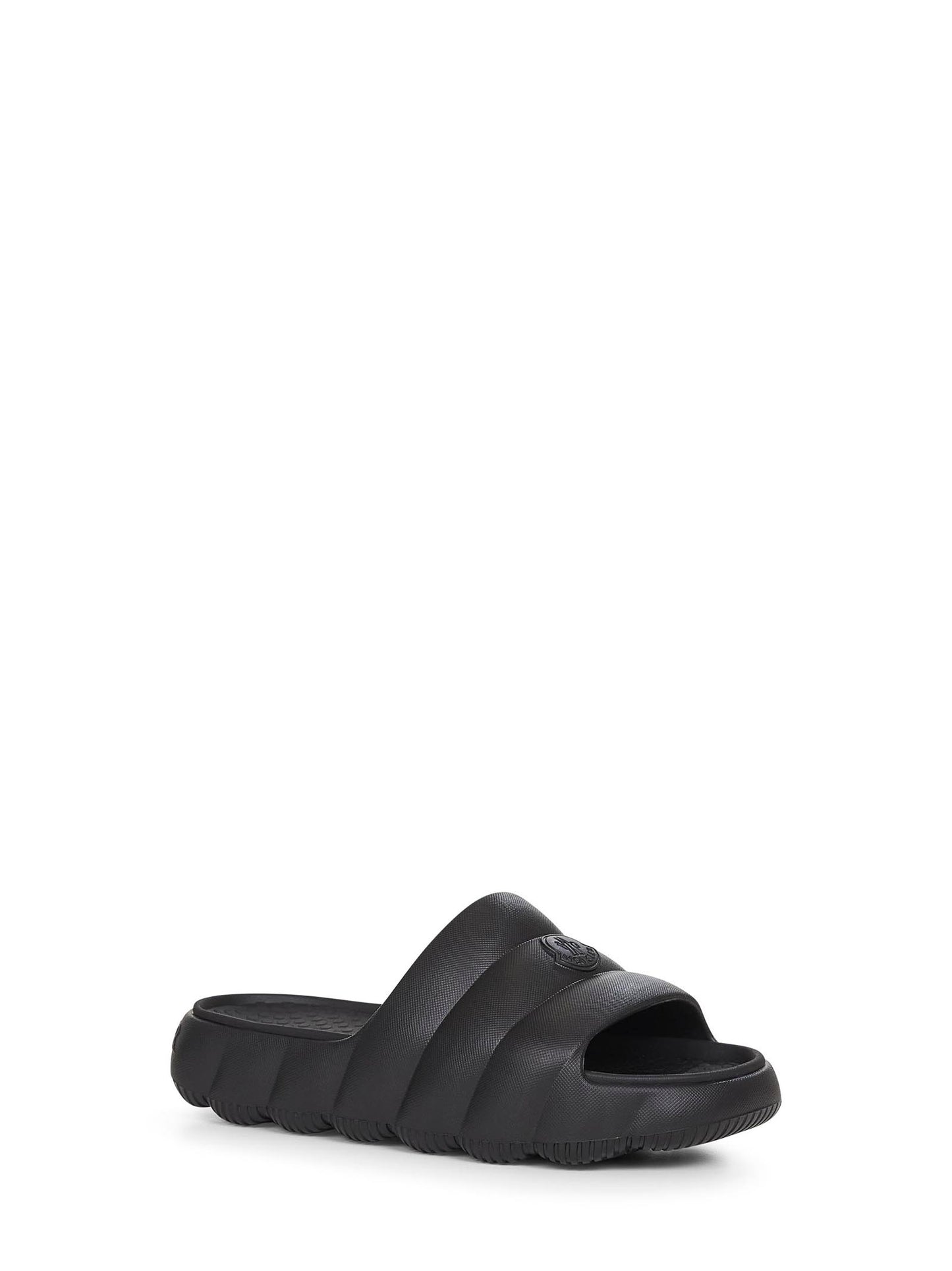 Black EVA quilted Lilo sliders