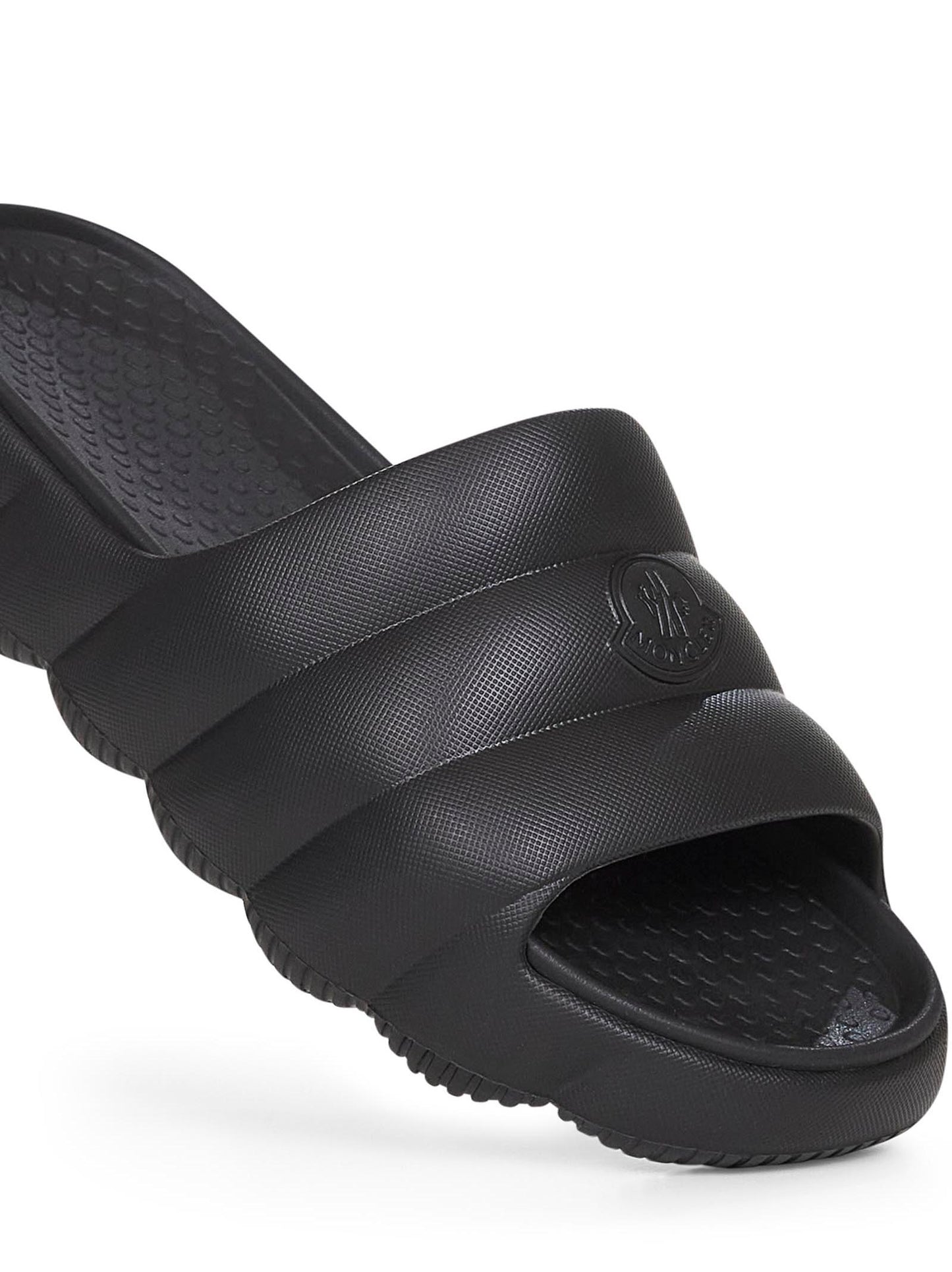 Black EVA quilted Lilo sliders