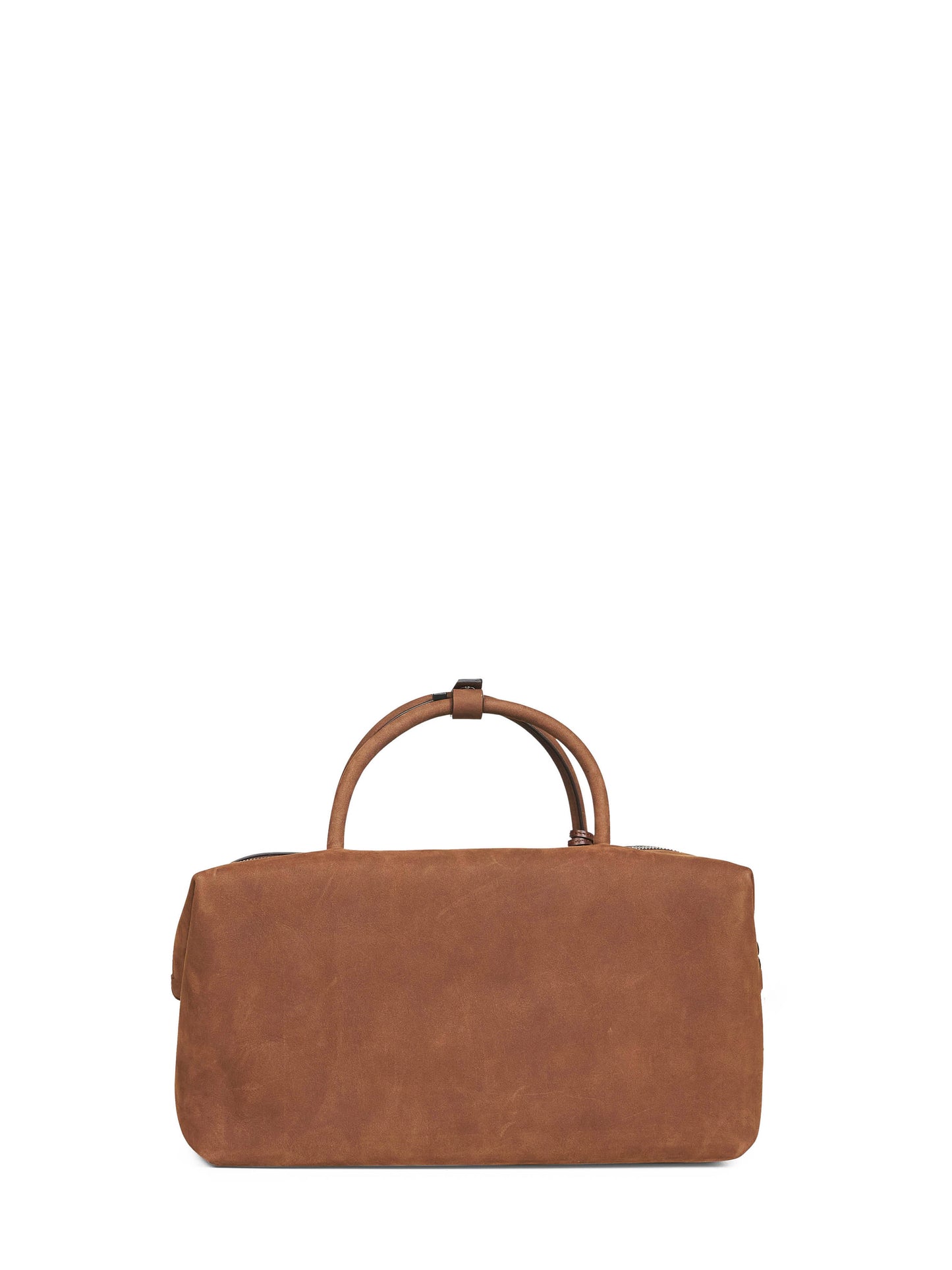 Dark brown HOLDALLLSUEDE large bowler bag