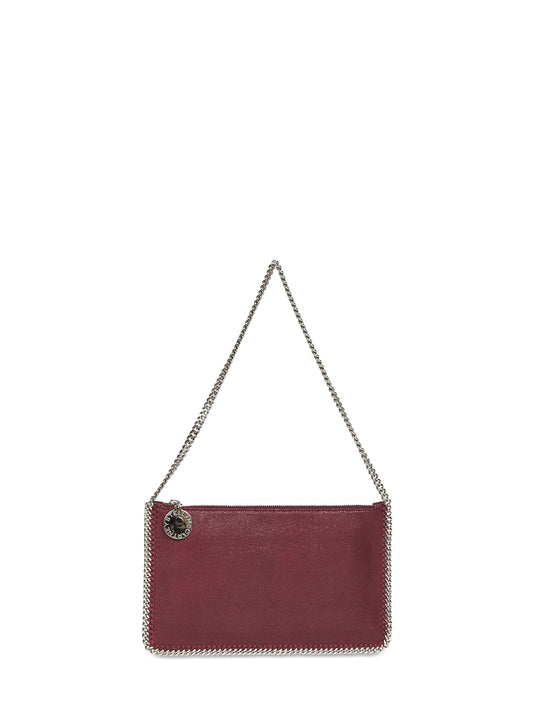 Plum Falabella Pochette shoulder bag