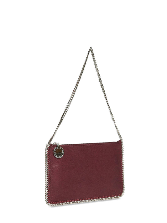 Plum Falabella Pochette shoulder bag