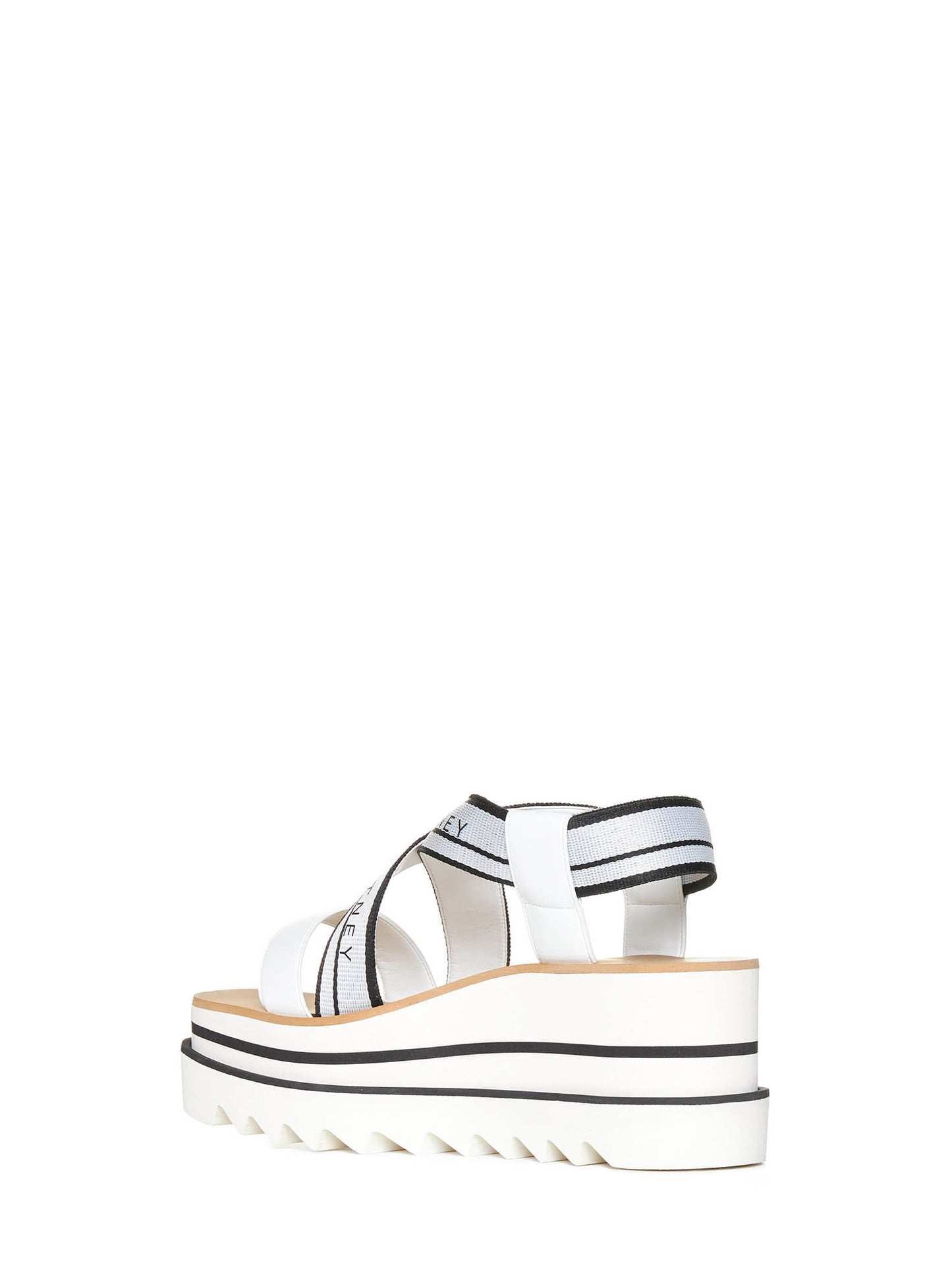 Sneakelyse canvas and alter nappa sandals