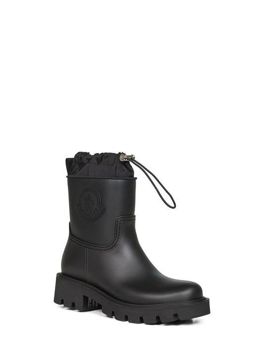 Black Kickstream rain boots