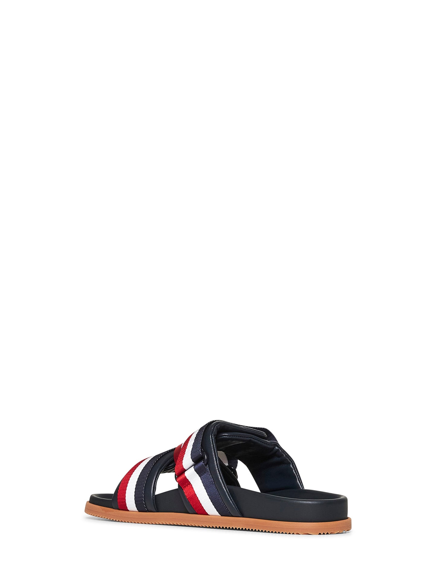 Slide Mon Summer in pelle blu