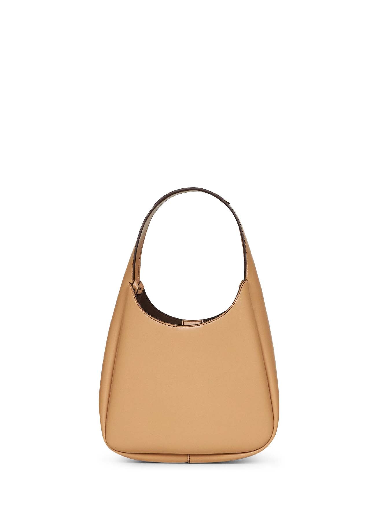 Beige small Slouchy Hobo Tote bag