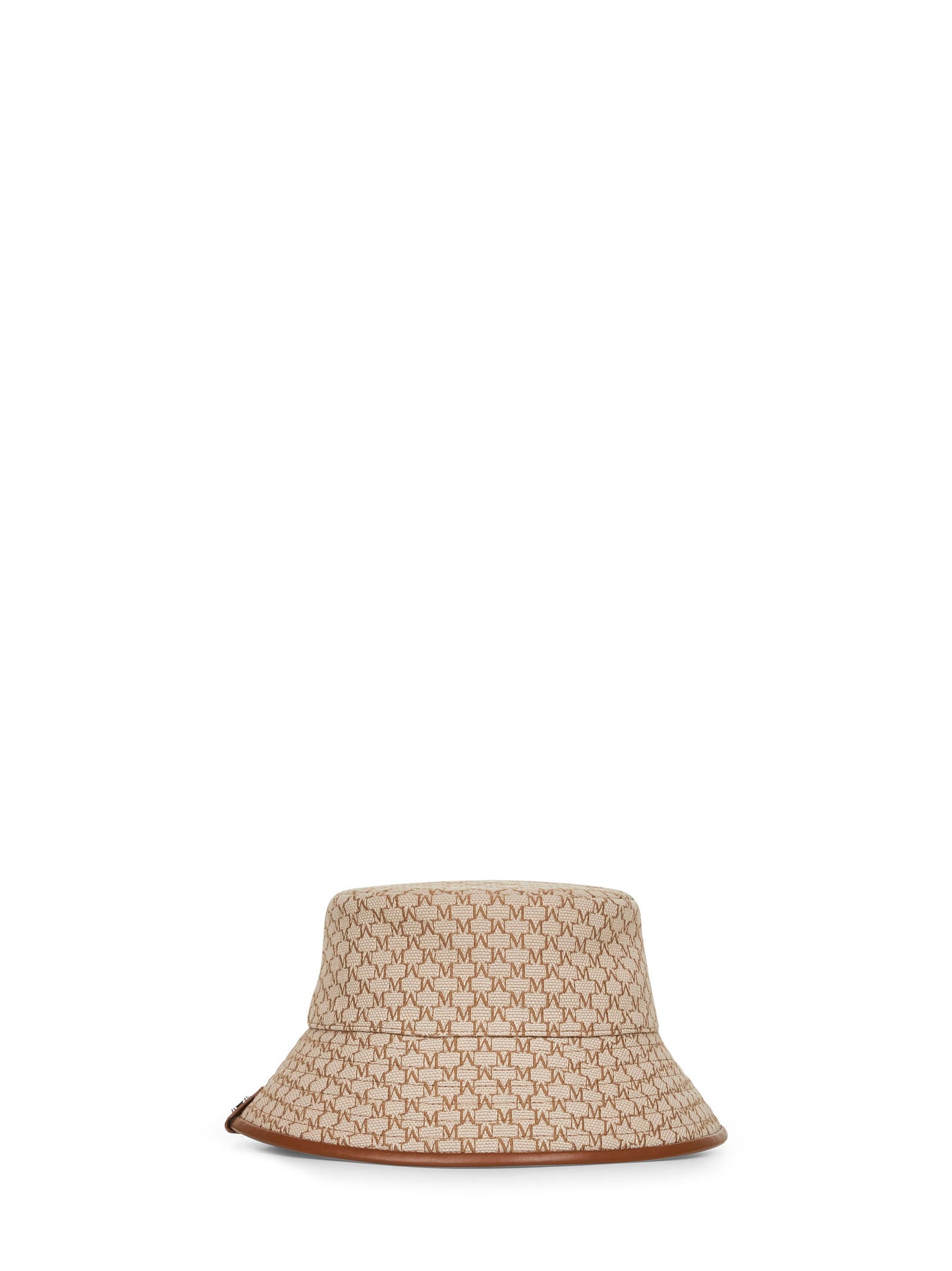 Beige cotton LORETTA bucket hat