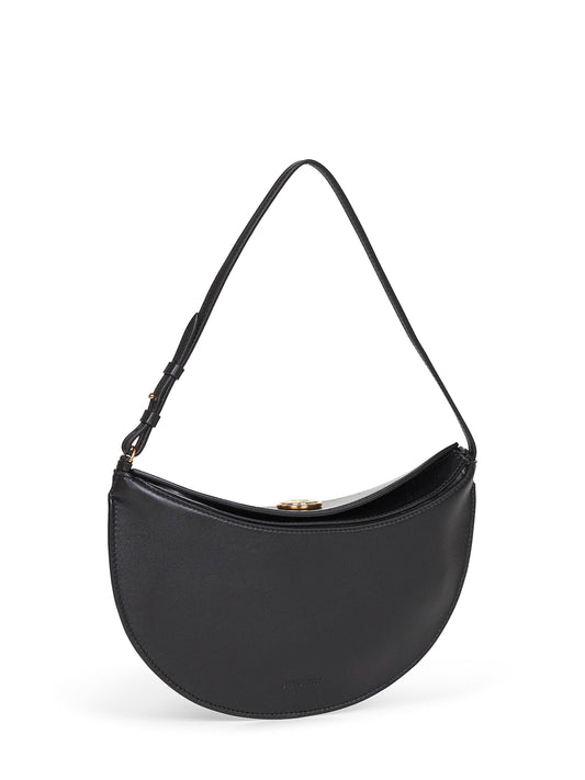 Black The small Ovalo convertible hobo bag