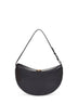 Borsa hobo reversibile Ovalo piccola nera