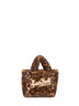 Leopard Vanity Mini Soft Fur handbag