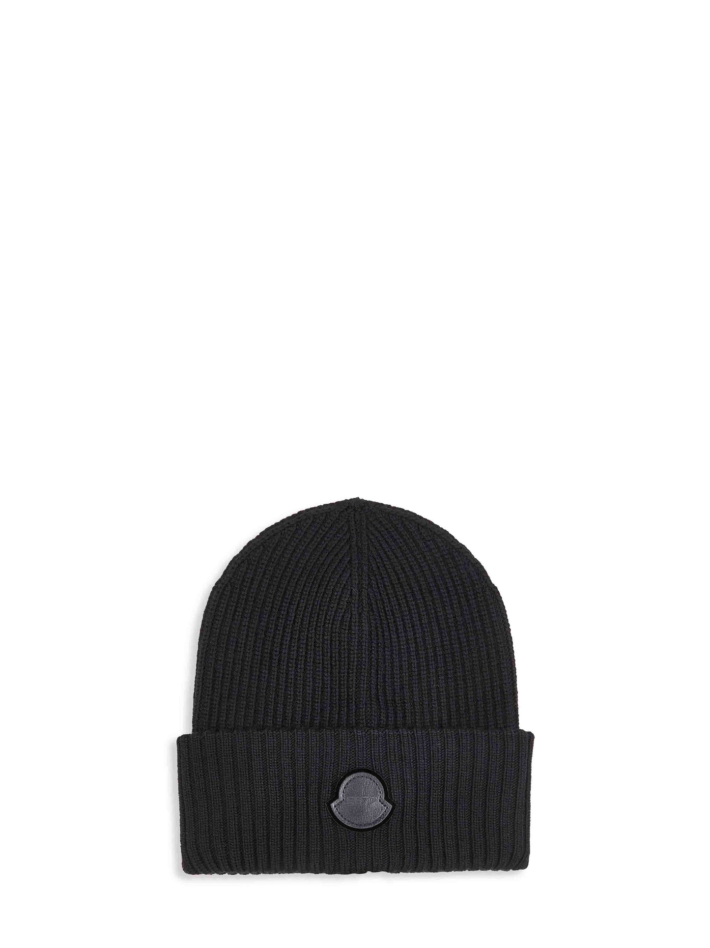 Black wool Moncler x EE72 by Edward Enninful beanie