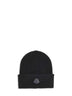 Black wool Moncler x EE72 by Edward Enninful beanie