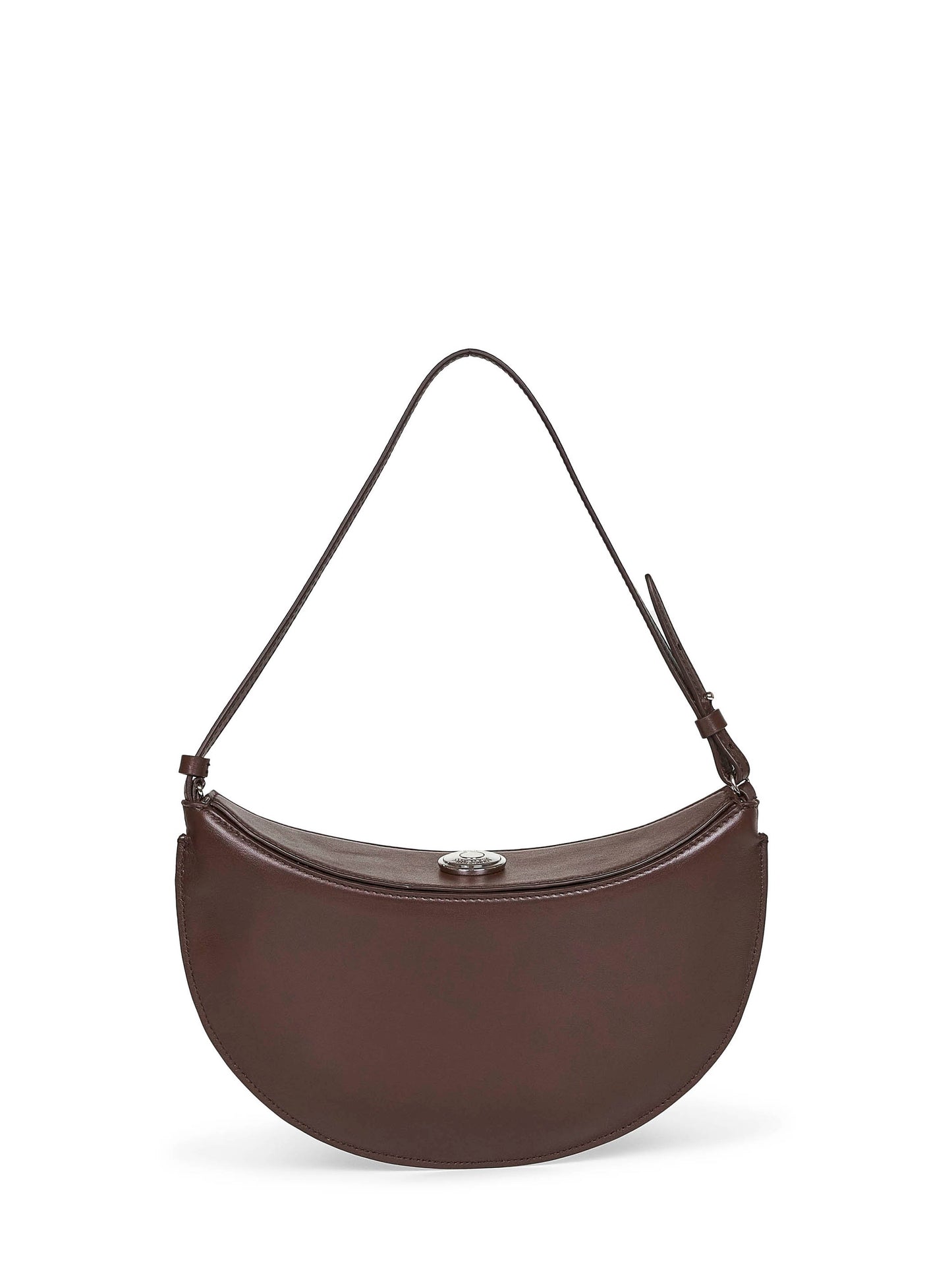 Borsa hobo reversibile Ovalo piccola marrone