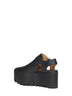 Black VEGEA Elyse platform sandals