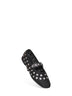 Black Ryder Popper-Studded ballet flats
