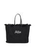 Black Vanity Wool Rib handbag