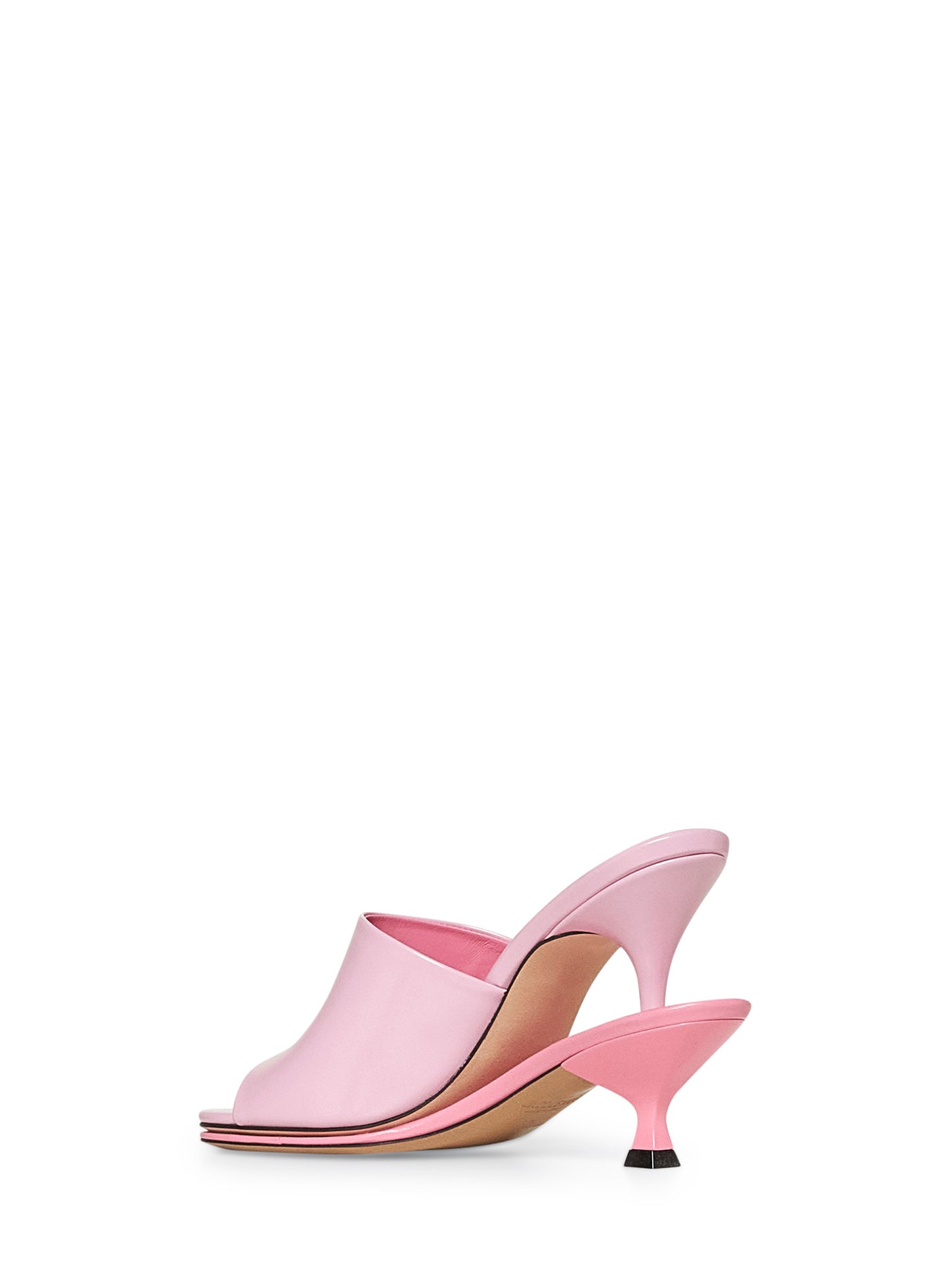 Mules Doubles in pelle