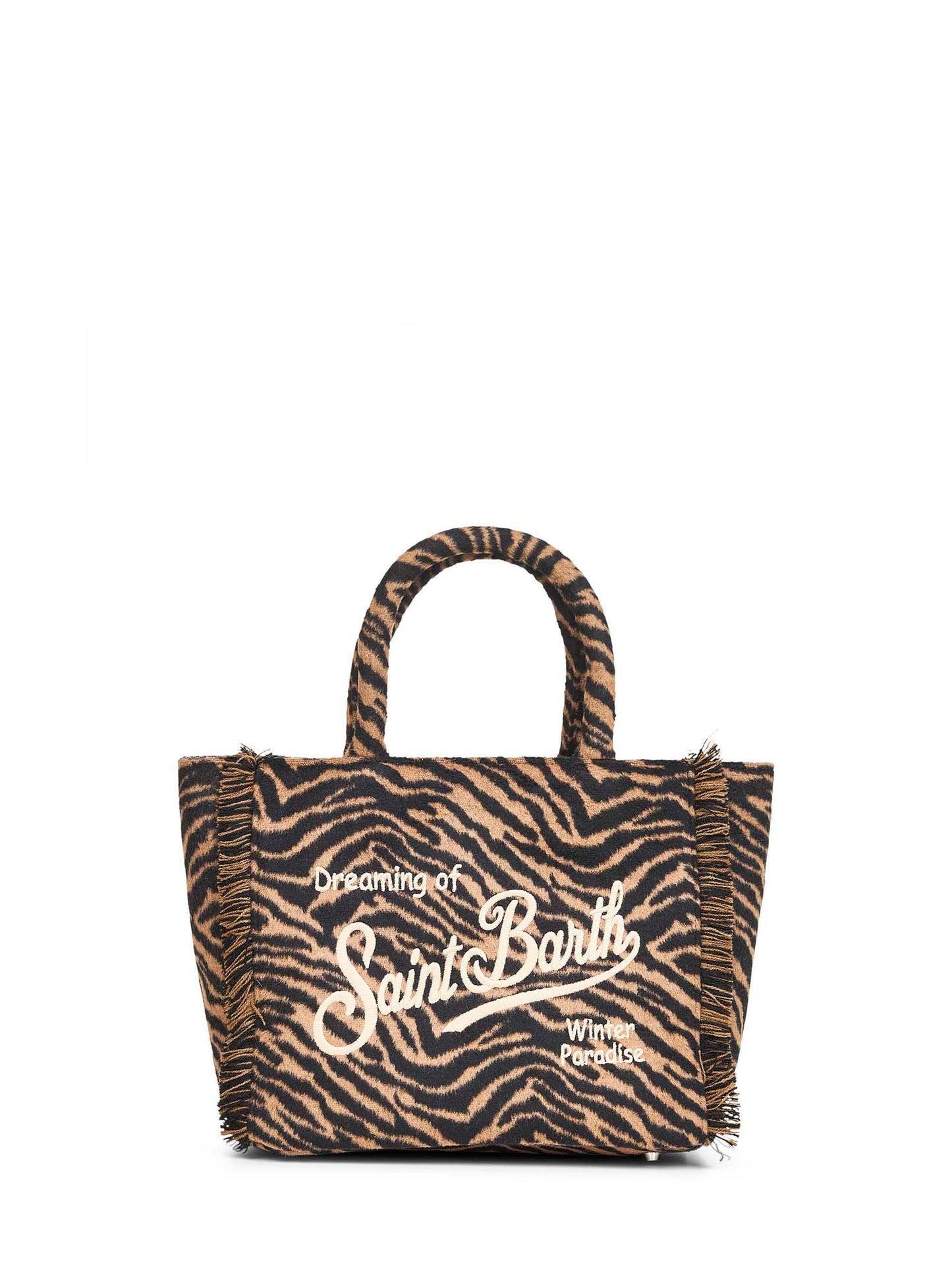 Zebra Colette Felt handbag