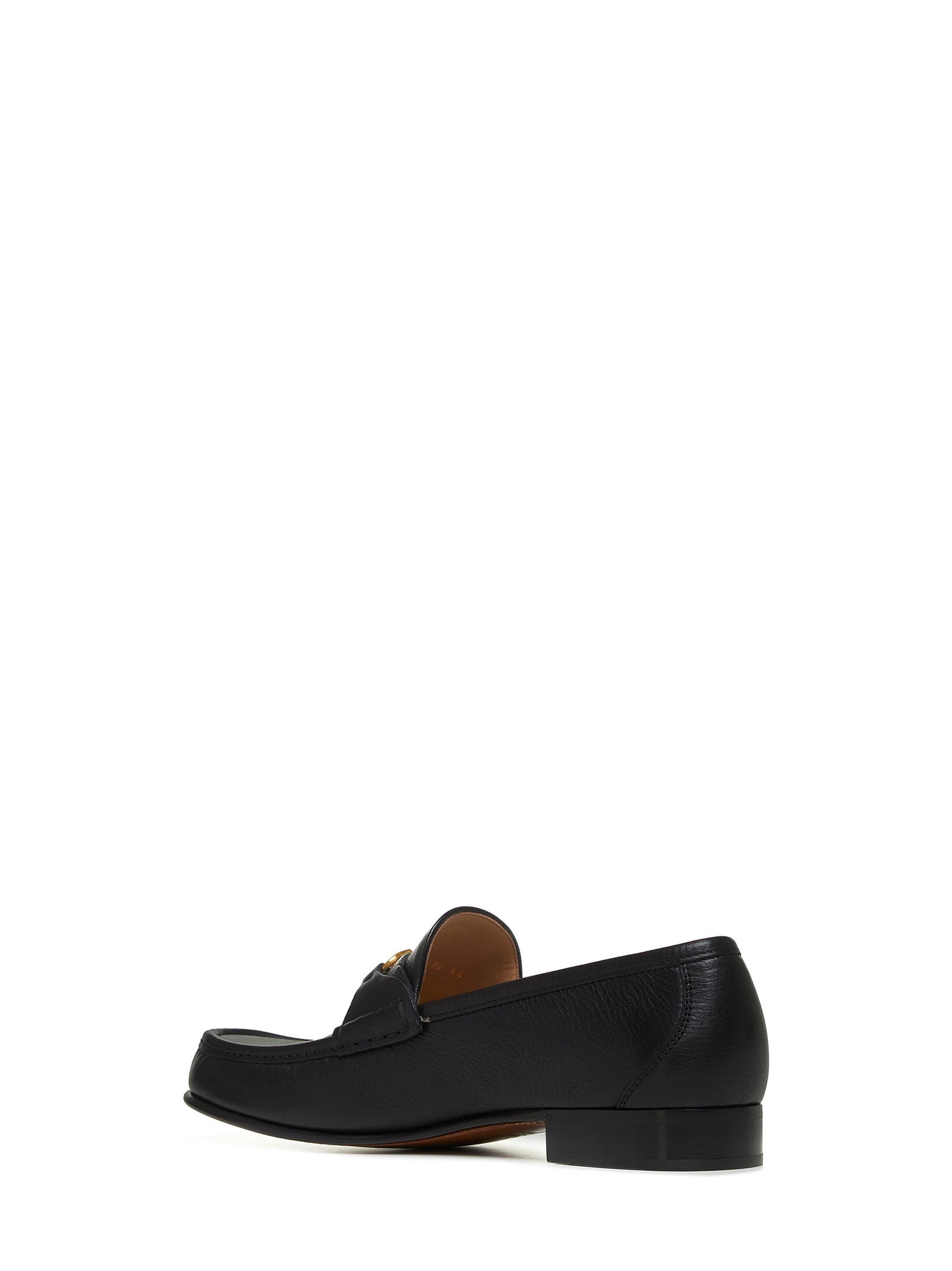 Black VLogo Signature loafers