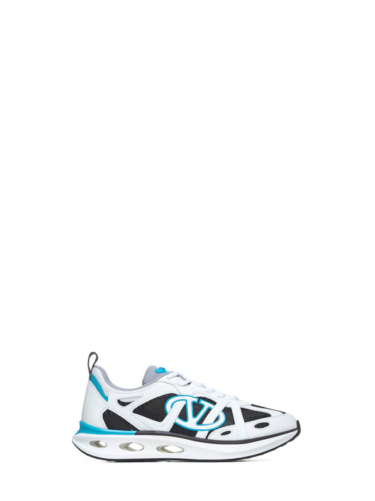 VLogo Easyjog leather and mesh sneakers