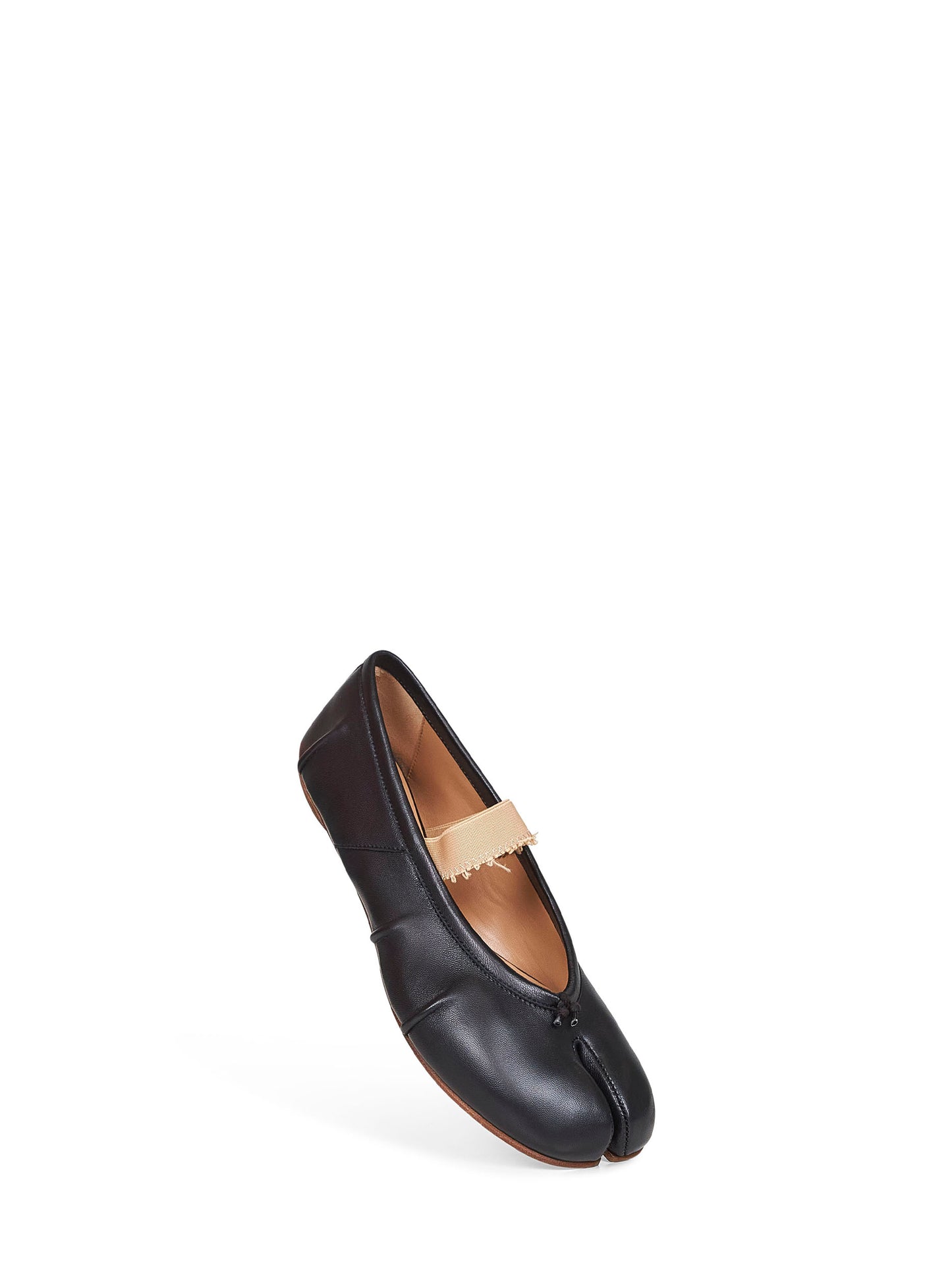 Ballerine Tabi con fascia elastica nere