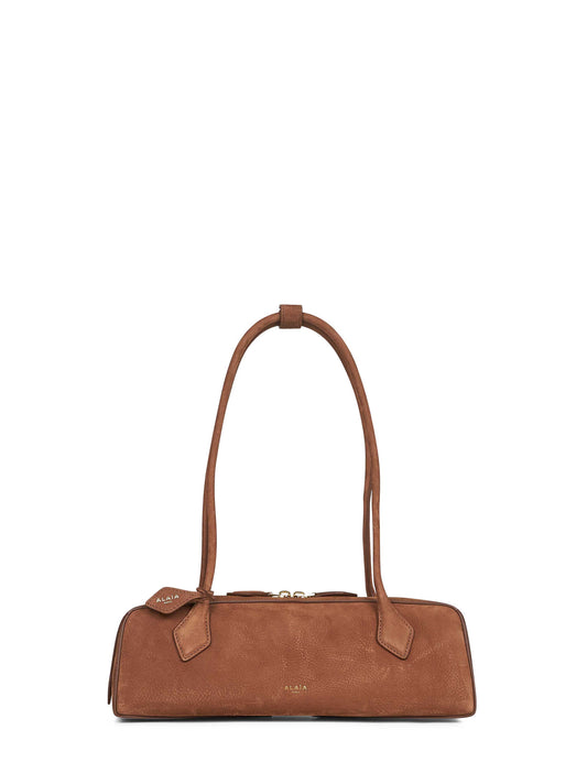 Borsa a spalla Le Teckel media marrone<BR/>