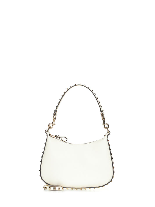 Borsa hobo piccola Rockstud in pelle