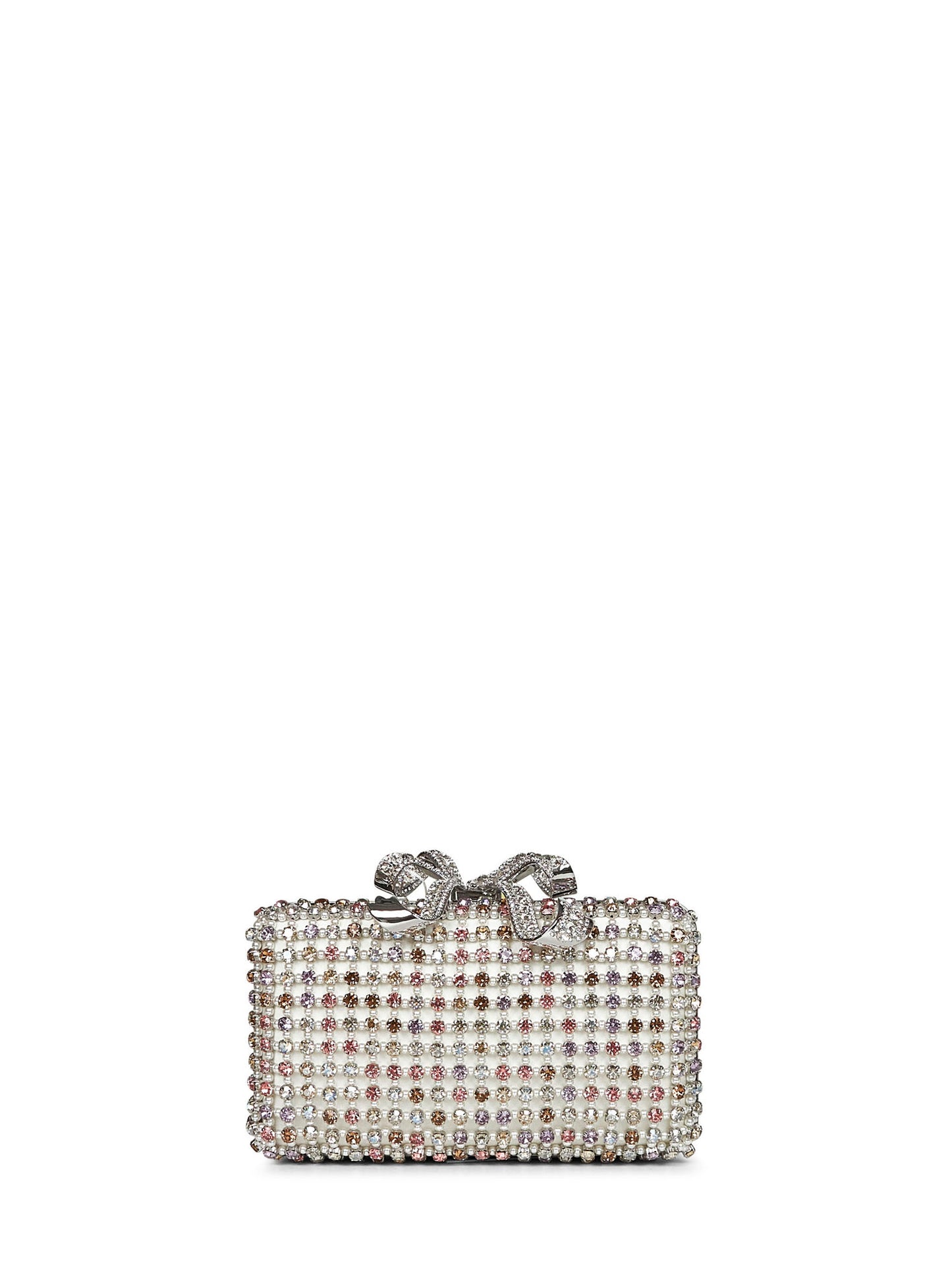 Multicolor Multi Crystal clutch