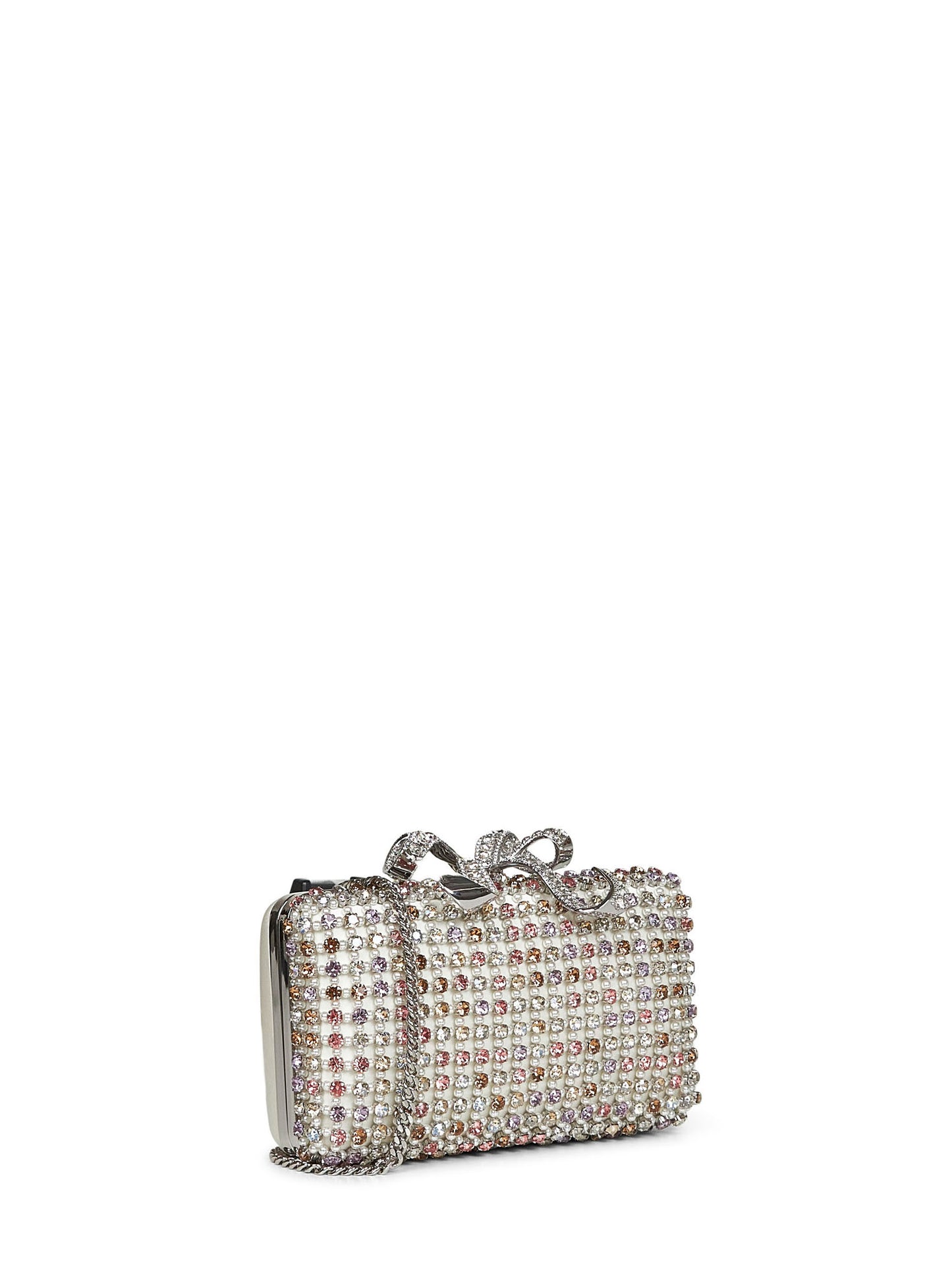 Multicolor Multi Crystal clutch