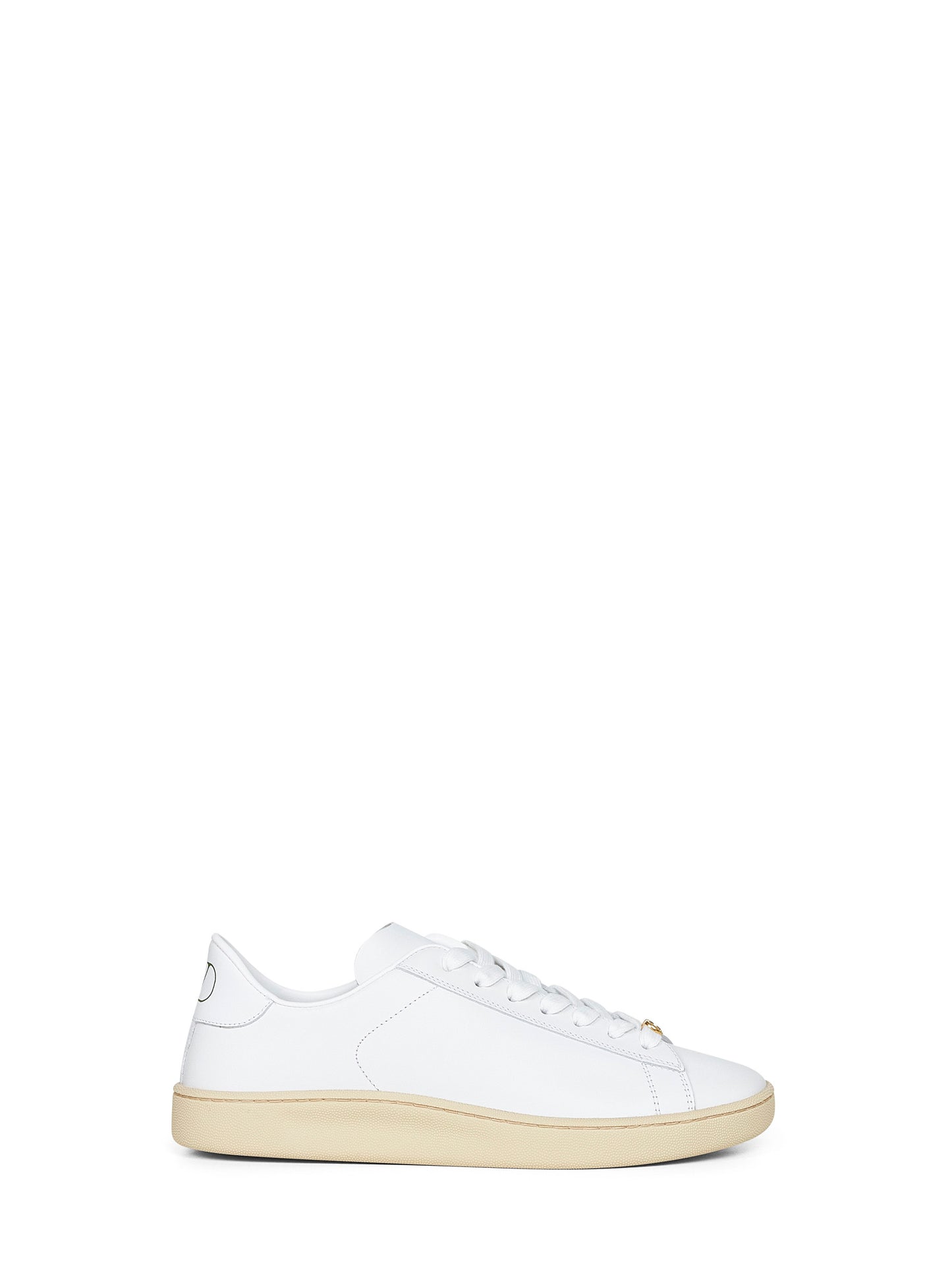 Sneakers Royco in vitello nappato bianco