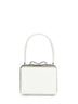 Cream Pearl Embellished micro handbag