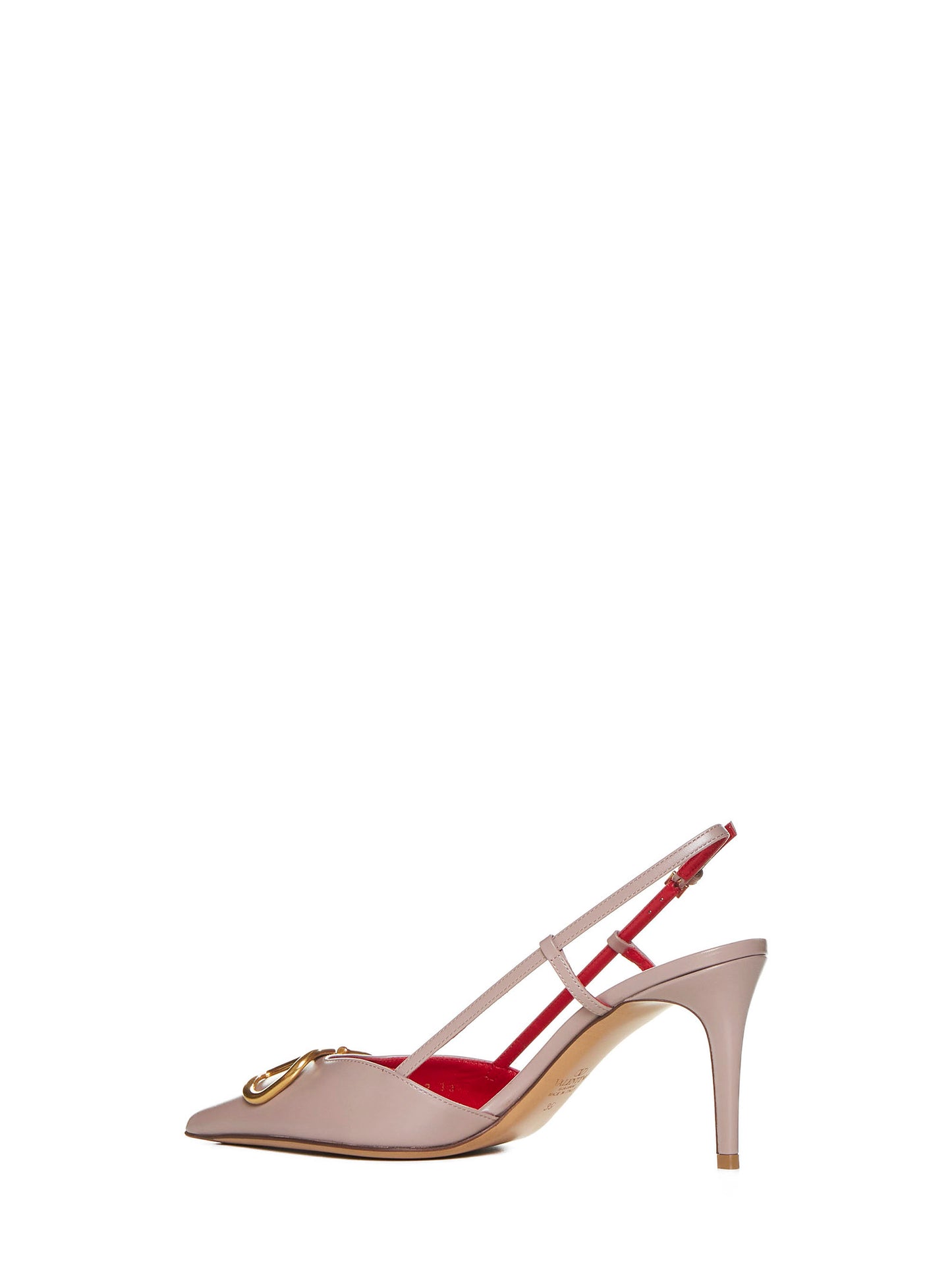 Valentino Garavani VLogo Signature leather slingback