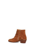 Ginger brown nubuck cowhide Susanna ankle boots