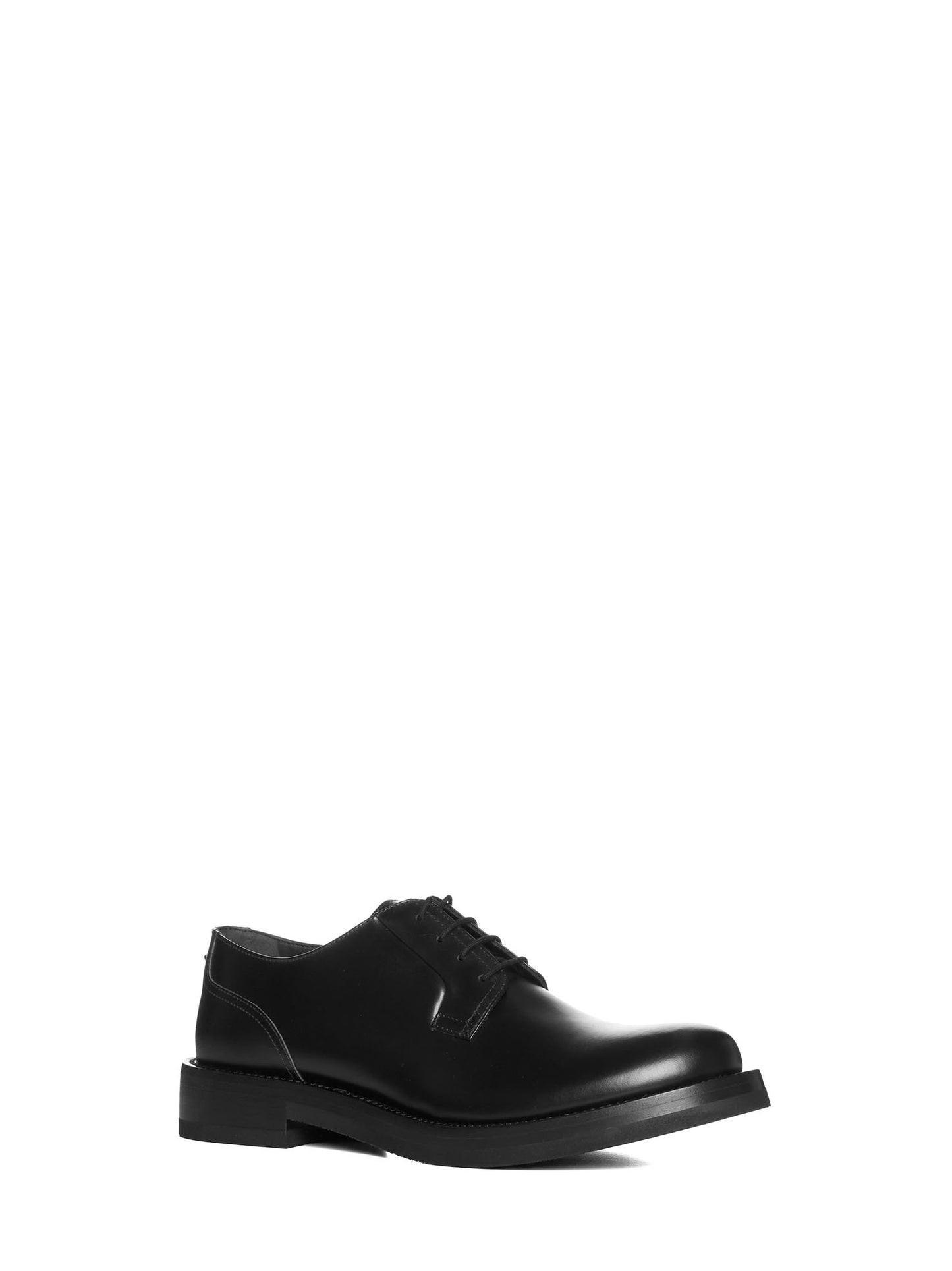 Derby Rockstud Essential in pelle nera