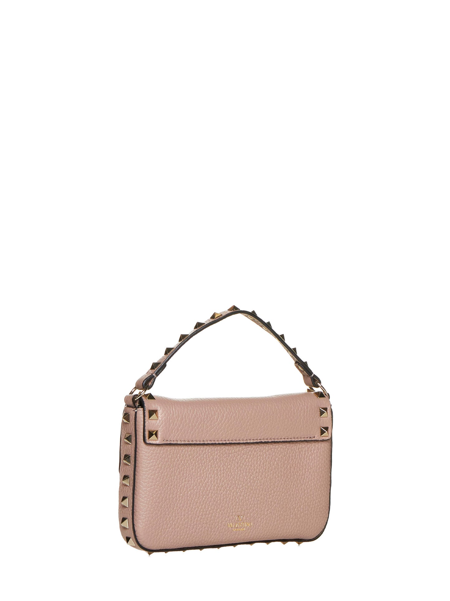 Borsa Pouch Rockstud in pelle <BR/>