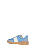 Sneakers Upvillage in crosta e nylon azzurro