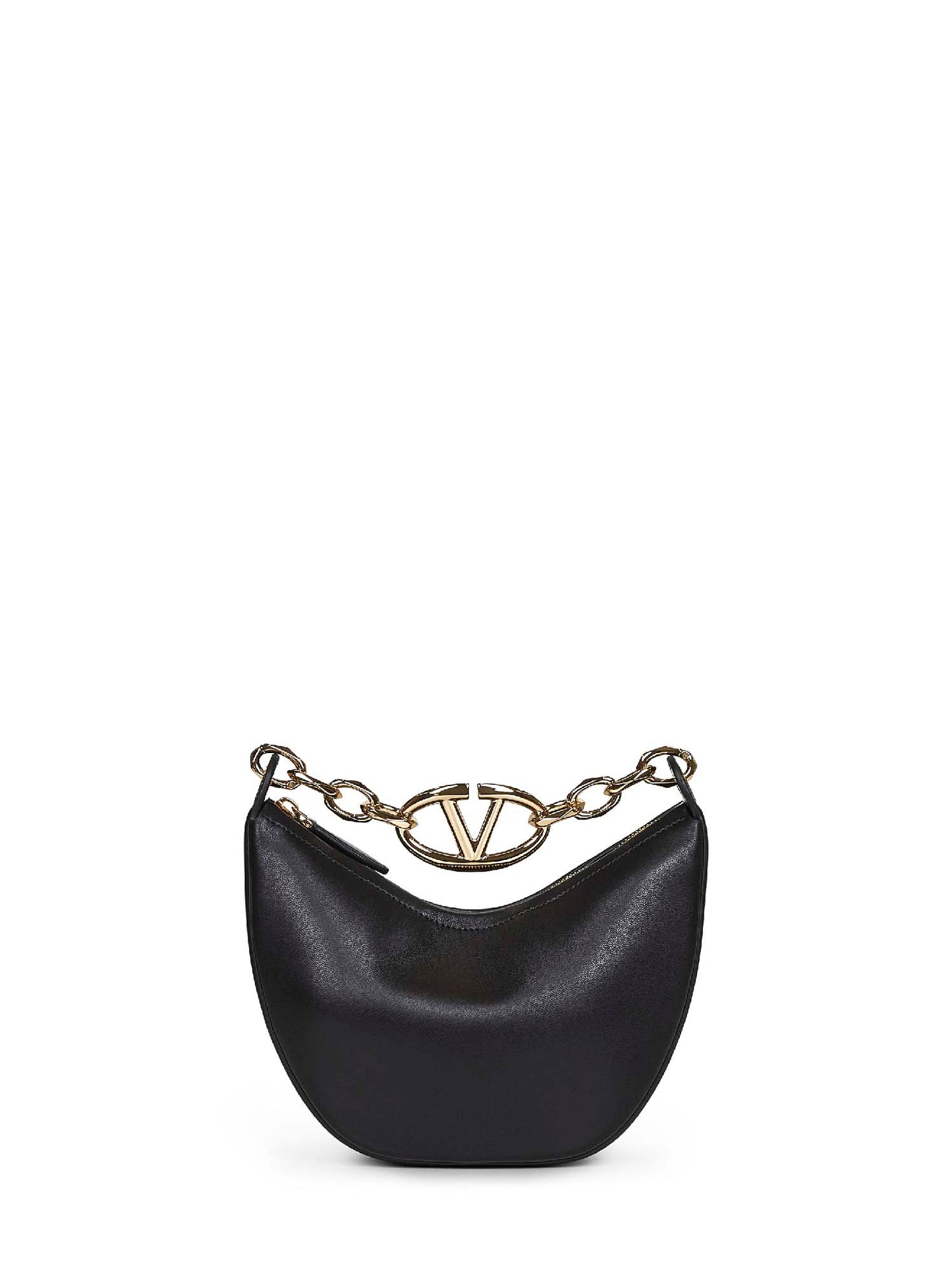 Borsa Mini Hobo VLogo Moon Bag nera