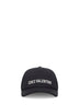 Black cotton Chez Valentino baseball cap