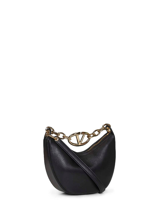 Borsa Mini Hobo VLogo Moon Bag nera