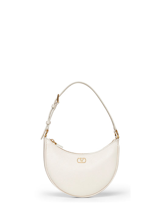 Ivory Vlogo Signature mini hobo bag