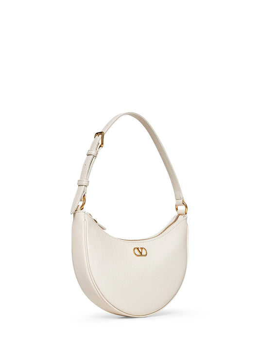 Ivory Vlogo Signature mini hobo bag