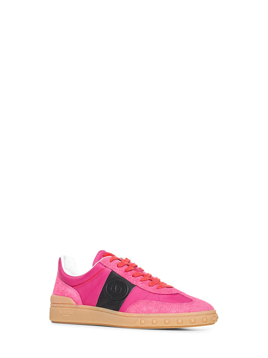 Pink suede Upvillage sneakers