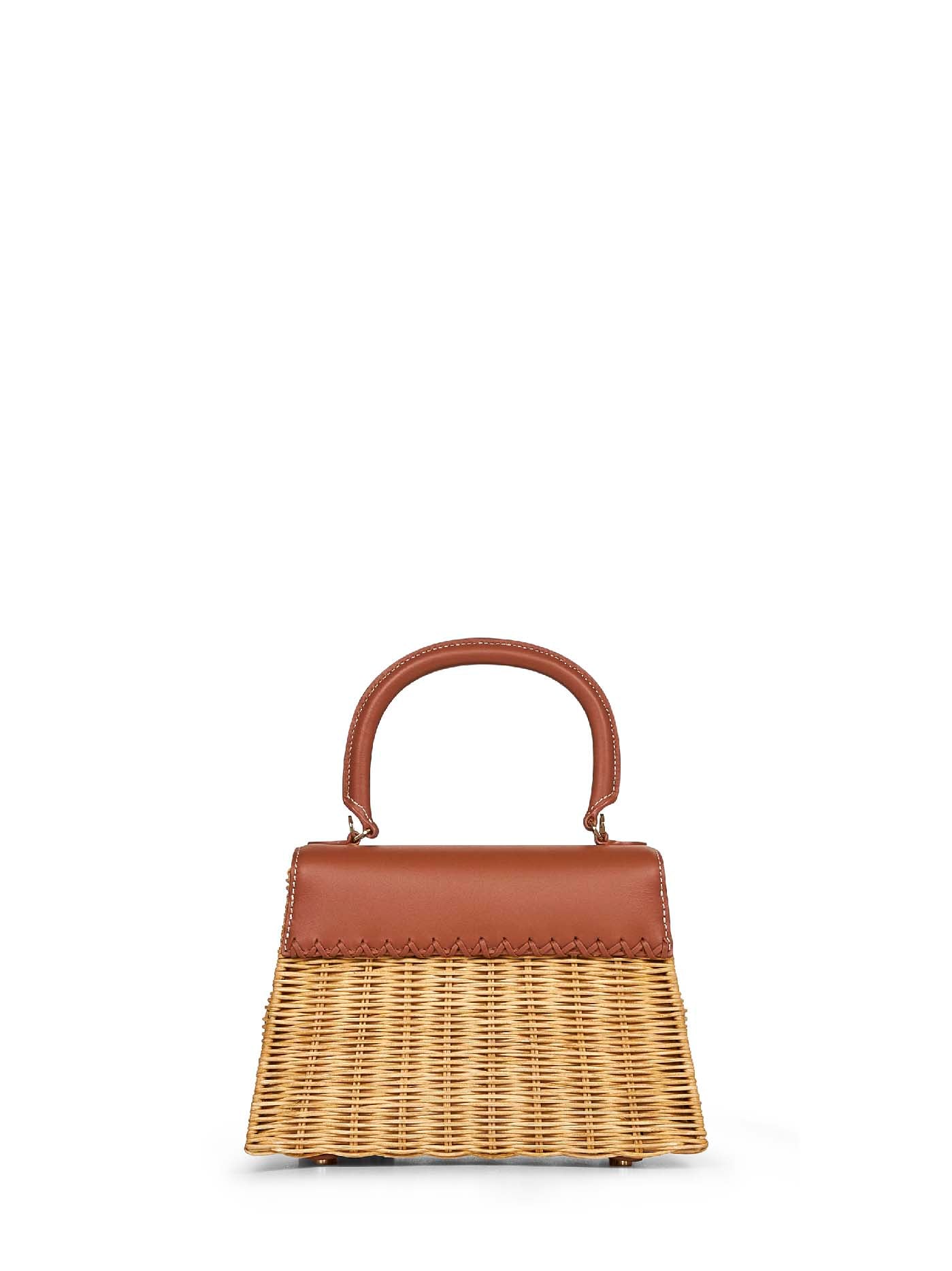 Beige Mini Bow handbag