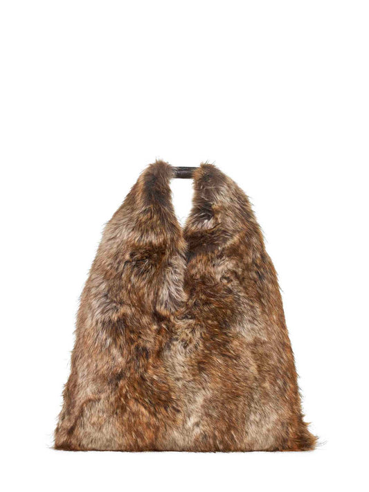 Borsa a mano Japanese classic marrone