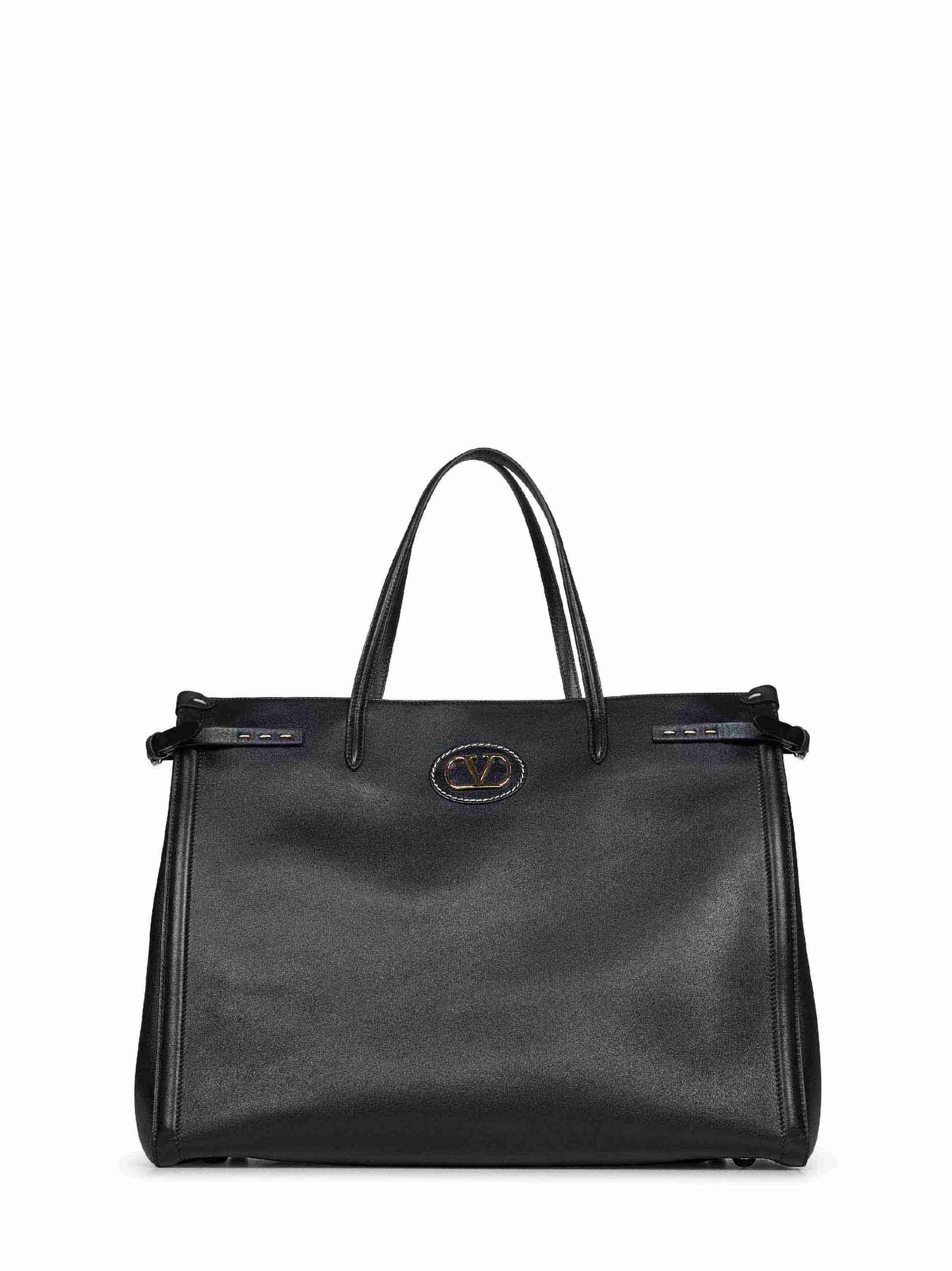 Black Antibes large shopping bag