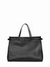 Black Antibes large shopping bag