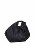 Black Japanese draped tote bag