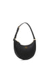 Black Vlogo Signature mini hobo bag